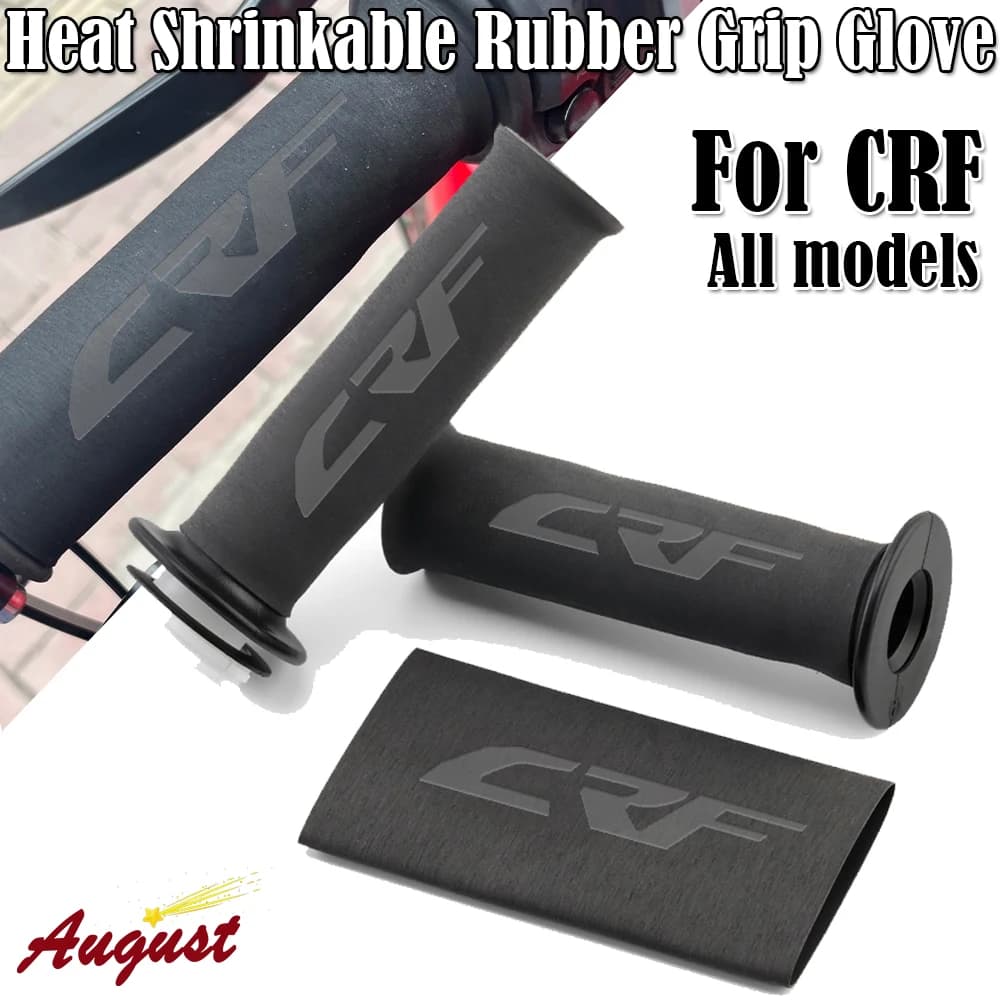 Per HONDA CRF300L CRF450R CRF250R CRF150R CRF250X CRF450X CRF RX 450L 1100L guanto antiscivolo in gomma termoretraibile per moto