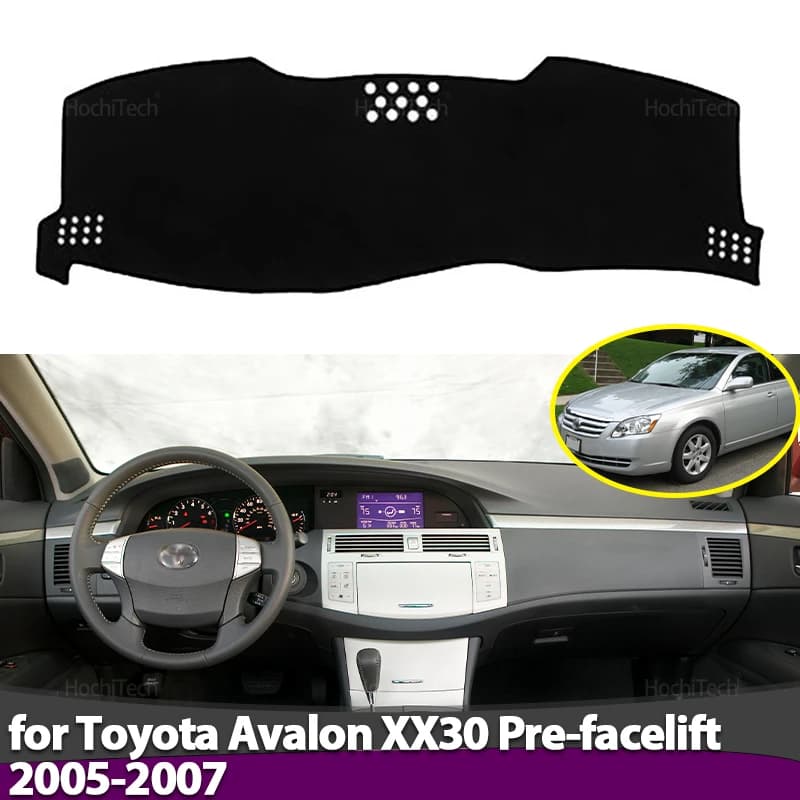 Copertura del cruscotto per Toyota Avalon XX30 2005 2006 2007 Cruscotto Bordo di Copertura Anti-Slip Zerbino Proteggere Pad Auto Parasole Tappeto Tappeto