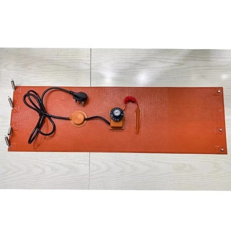 Tappetino riscaldante elettrico in silicone per casa e ristorante, a forma di fusto, con temperatura regolabile, 220 volt
