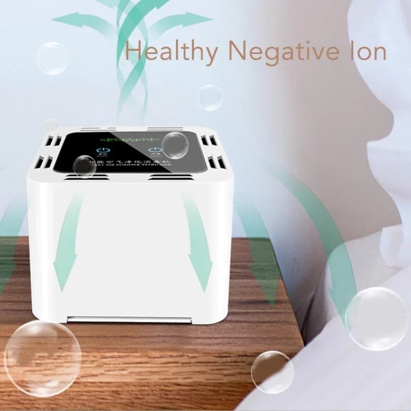 Remote Control Intelligent Air Purifier WiFi APP Anion Purification For Home Pet Bathroom Bedroom