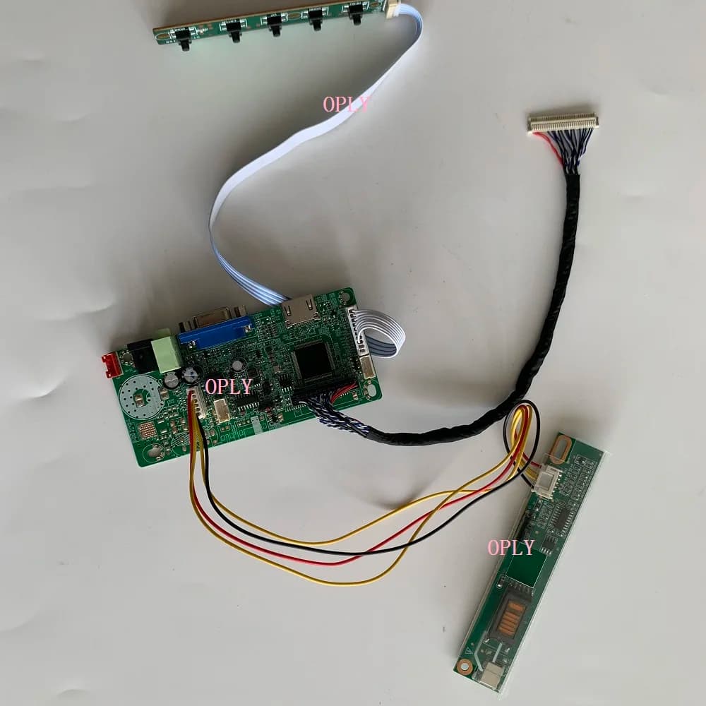 Controller board HDMI-Compatible VGA for LP154W01 LP154W01-TLA2 LP154W01-TLD1 LP154W01 1280X800 15.4" LCD panel Screen DIY kit