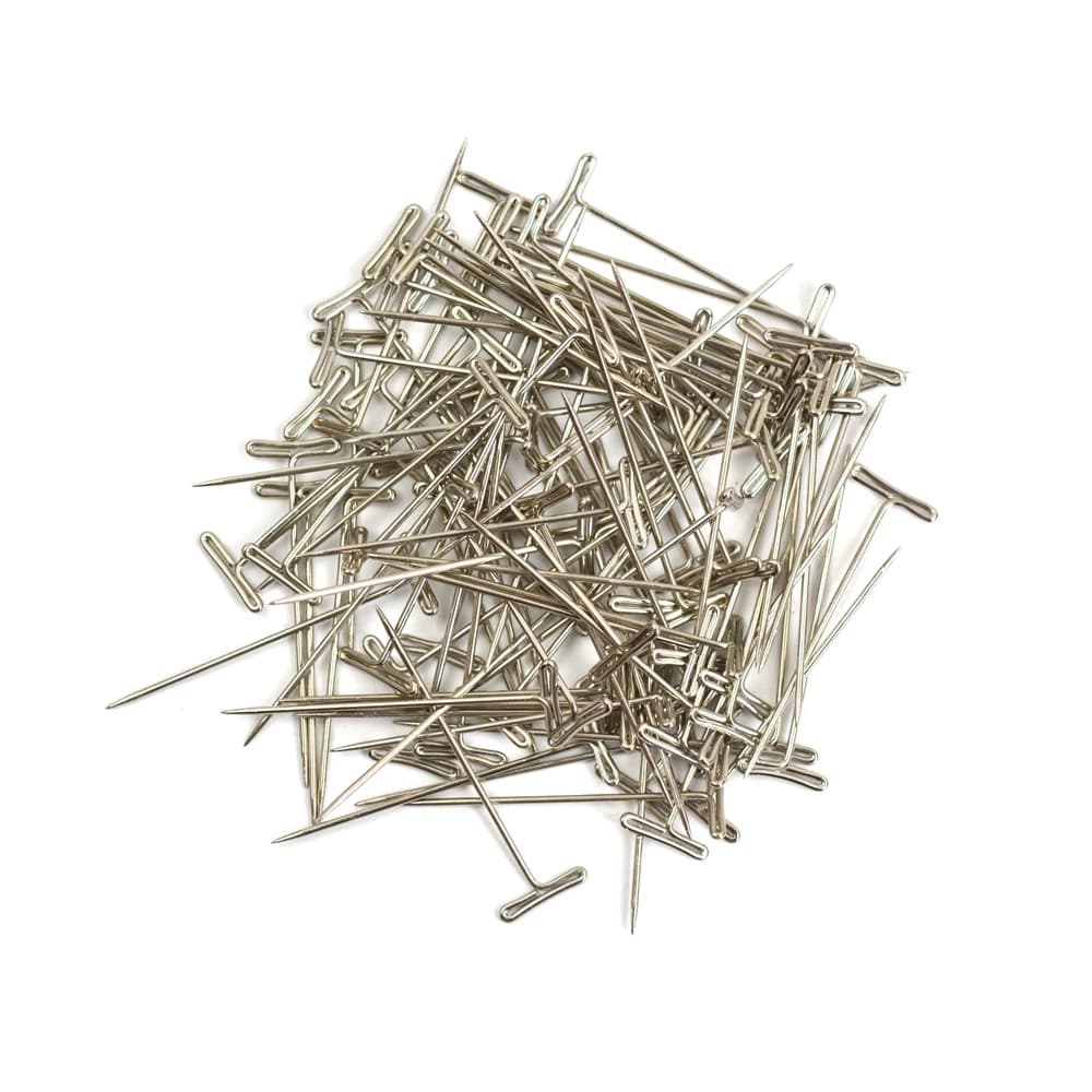 400 Pezzi di Spilli a T in Acciaio Inox da 51mm per Cucito, Creazione di Parrucche, Blocchi di Schiuma, Progetti di Lavoro a Maglia e Artigianato