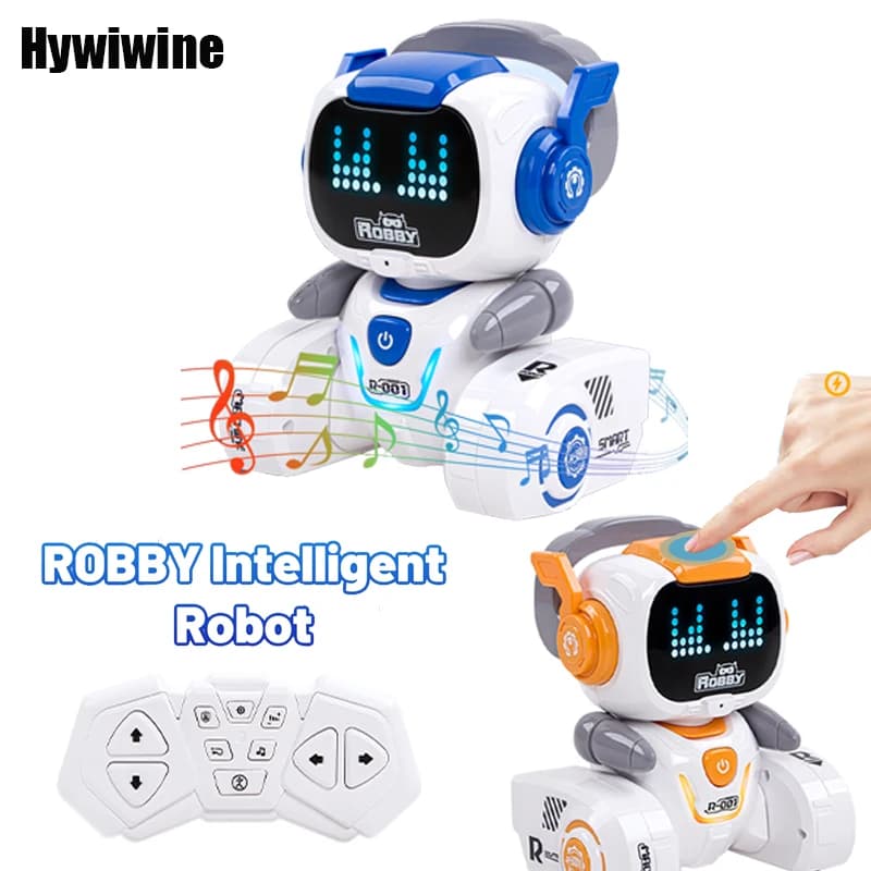 Emo Rc Robot Intelligente Sensore A Infrarossi Intelligente 2.4G Programmazione Robo Robot di Controllo Remoto Giocattoli per Bambini Ragazzi Ragazze Regalo