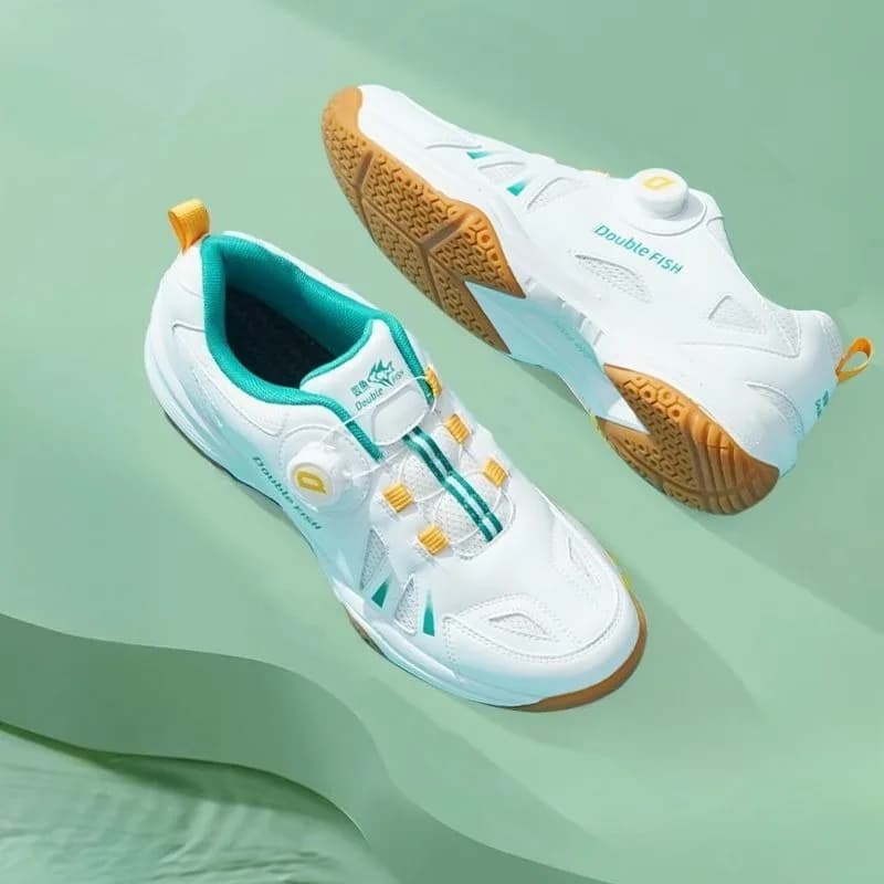2026 Scarpe da ping pong da uomo Scarpe da badminton sportive professionali Scarpe da ginnastica da badminton antiscivolo per giovani Scarpe da pallavolo da uomo per interni Uomo