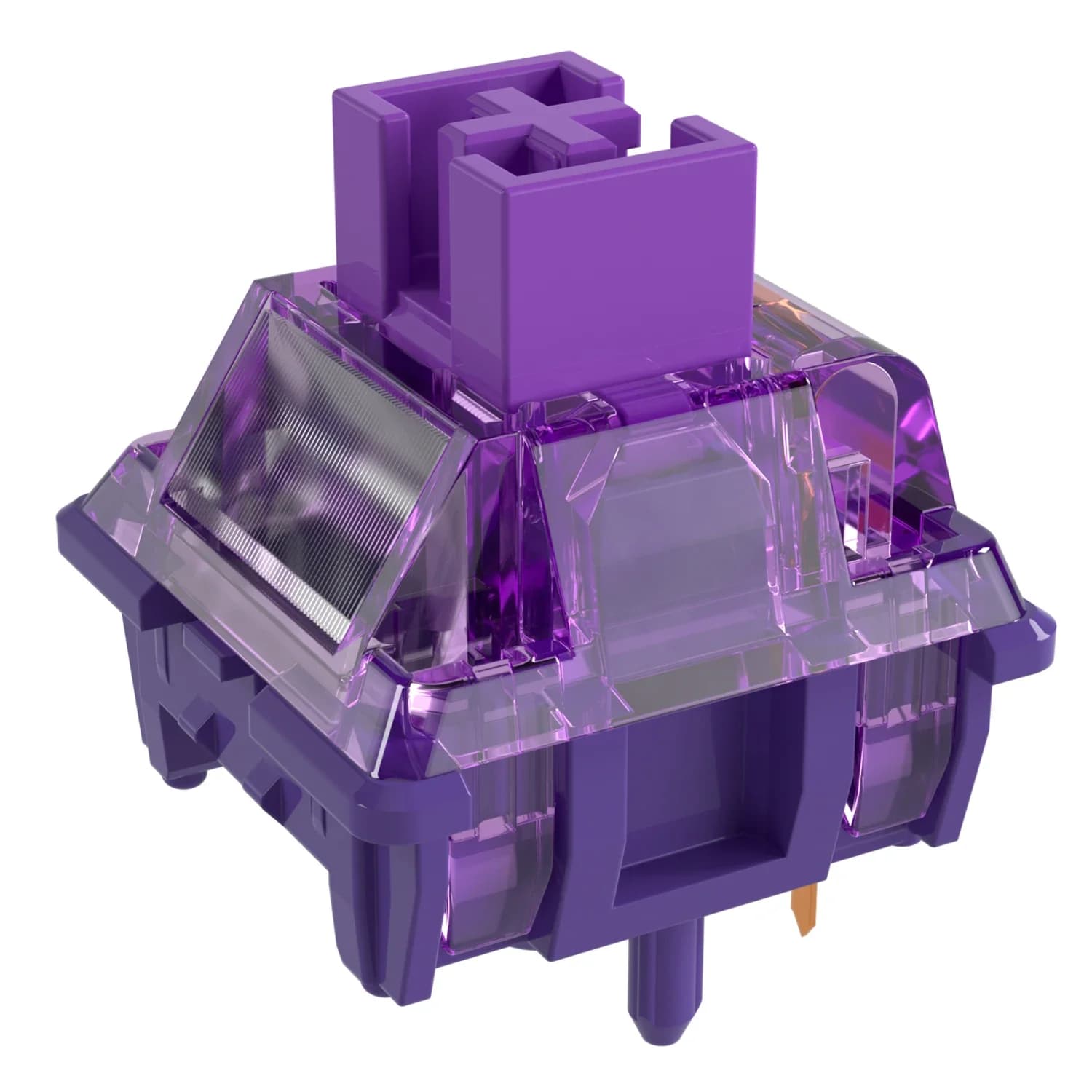 MMD Tattile MD Lavender Purple Pro Interruttori Interruttore MX antipolvere per tastiera meccanica da gioco Interruttore lubrificato a 5 pin sostituibile a caldo