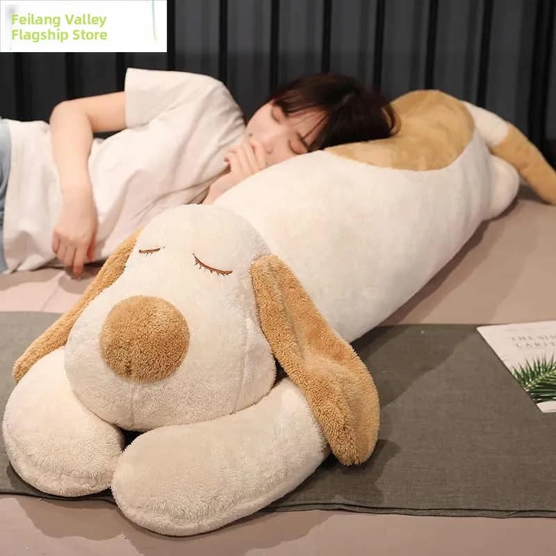 Peluche Trendy di Grandi Dimensioni per Ragazze, Bambola per Abbracciare le Gambe Durante il Sonno, Giocattolo in Peluche per Adulti, Morbido Animale Imbottito in Cotone PP