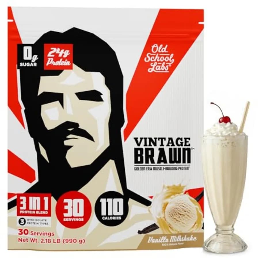 Old School Labs Proteine Isolate in Polvere Provenienti da Uova, Latte e Carne Bovina - Prodotte per Uomini e Donne per lo Sviluppo Muscolare e Post-Allenamento
