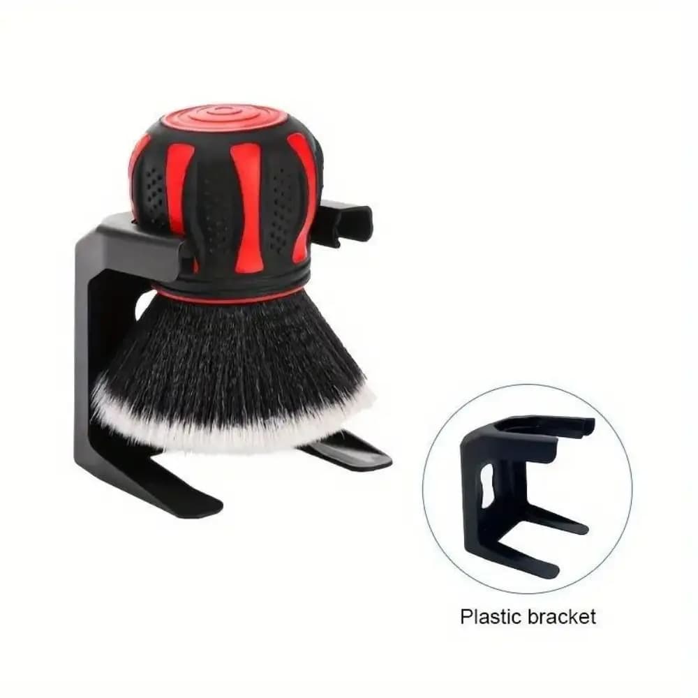 Soft Bristles Car Cleaning Brush Soft Hair Ultra Soft Bristles Multi-Purpose Brush Storage Rack Covers Large Area