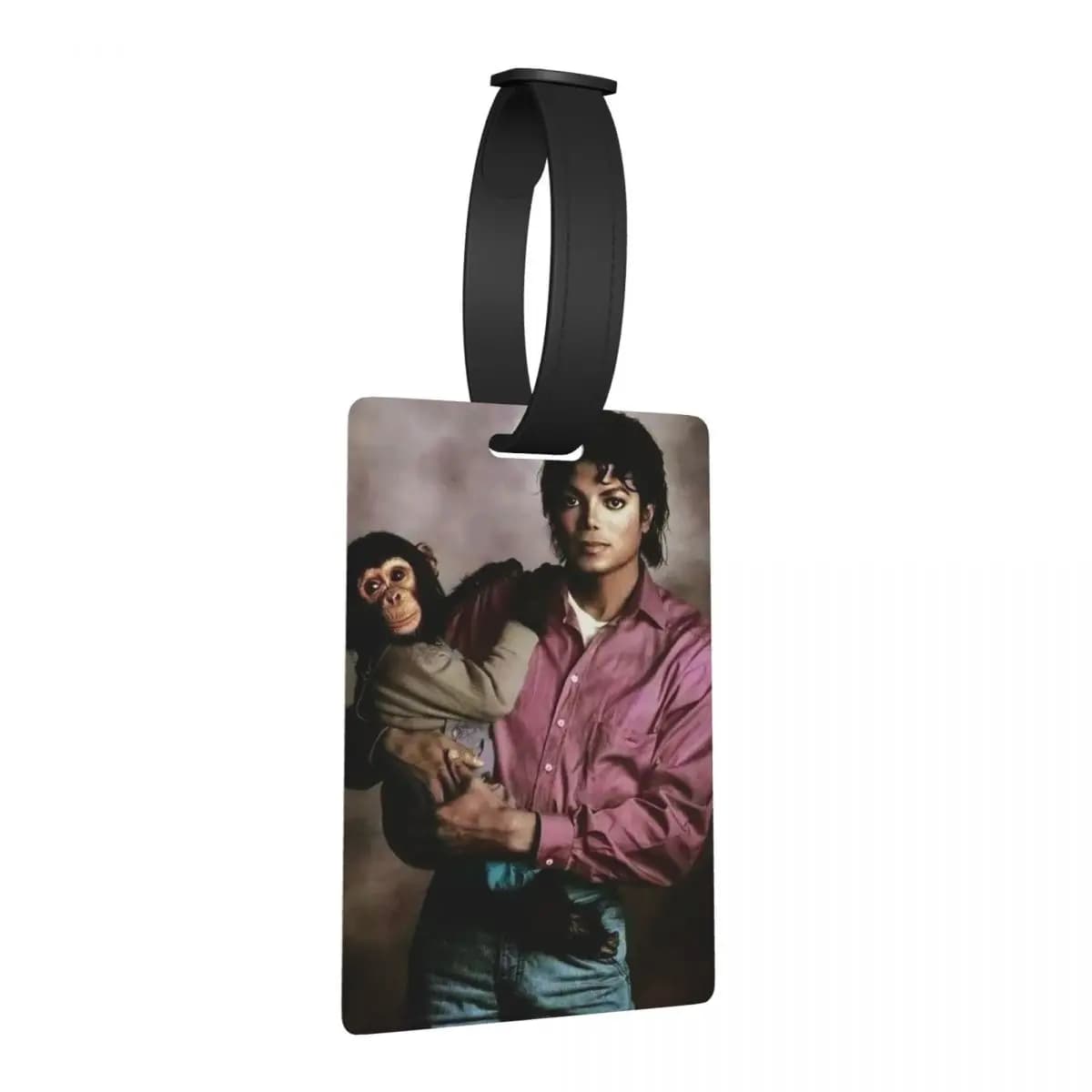 Etichette per Bagagli di Michael Jackson, Accessori per Valigie, Targhette per Bagagli da Viaggio, Porta Etichette con Nome e Indirizzo
