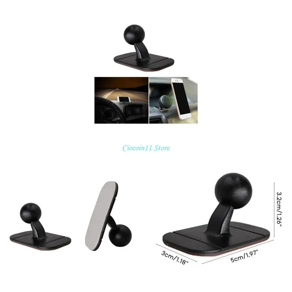 Y1UB Cashboard Cashboard Celluh Phone Forta del cellulare Porta a da 17 mm Supporto supporto per telefono universale