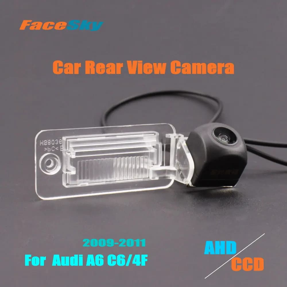Rear Camera for Audi A6 C6/4F 2009-2011 Dash Cam Rear Rear AHD/CCD 1080P Rear Image Accessories