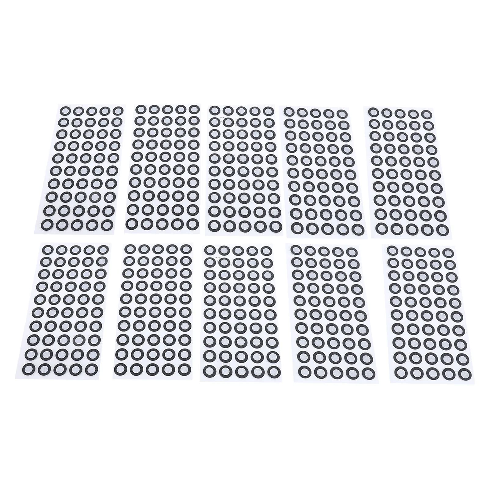 Marcatore di scansione 3D 6mm ID 10mm OD Punto di riferimento Marcatori a riflessione diffusa Punti di tracciamento di scansione 3D Punto di scansione 3D