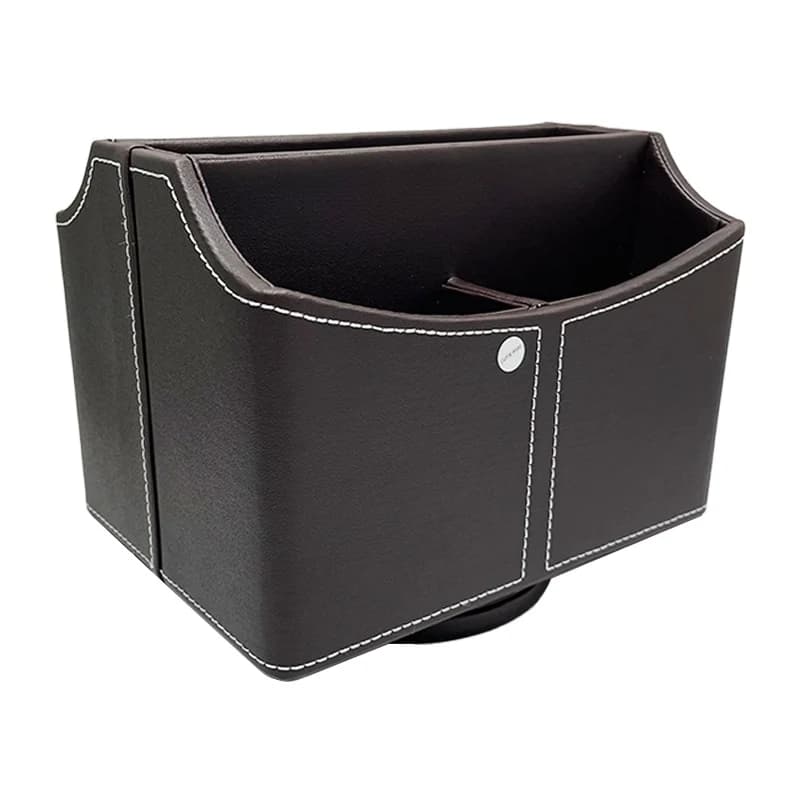 Caddy remoto per tavolo Scatola portaoggetti per organizer da tavolo girevole a 360 gradi per penna, matita, pennello per trucco, accessori per ufficio
