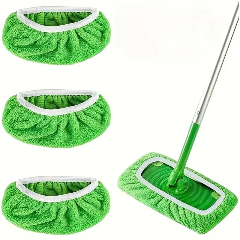 3/8/10/18/24 pezzi durevole panno di ricambio per mop in microfibra lavabile per pavimenti piatti forniture per la pulizia del panno