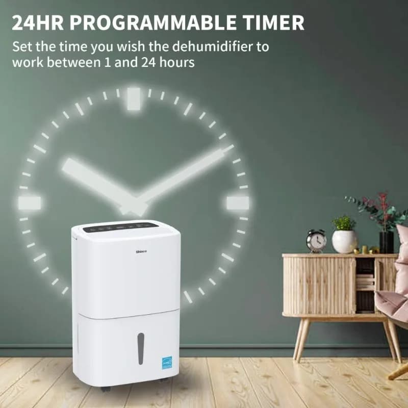 Grande deumidificatore industriale con pompa e copertura WiFi da 7000 piedi quadrati per scantinati