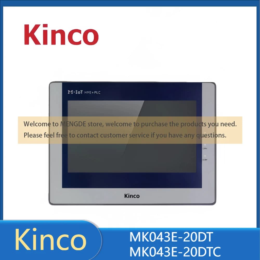 PLC HMI IoT KINCO All-in-One da 4,3 Pollici MK043E-20DT MK043E-20DTC MK043E-27DT, Controller Programmabile con Schermo Touch e Pannello Integrato