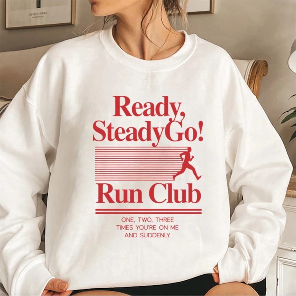 Ready Steady Go Sweatshirt HS Inspired Kiss All The Time Disco Occasionally Shirt Concert Outfit Retro Y2K 90s Trendy Sweatshirt
