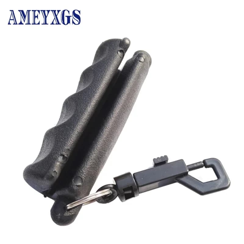 1pc tiro con l'arco freccia estrattore bersaglio in gomma pinza rimozione portachiavi strumento protezione mano tiro all'aperto accessori da caccia