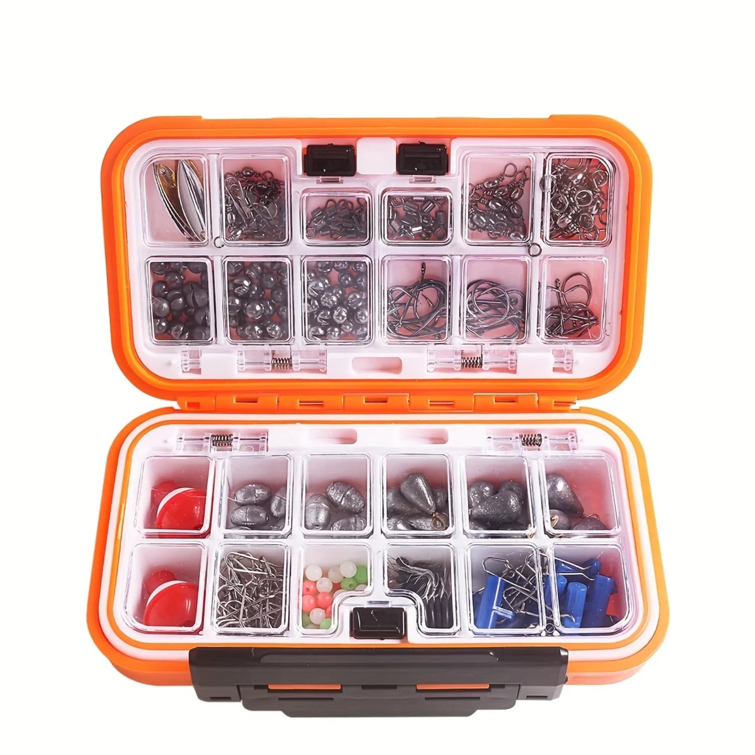 254 pieces fishing kit, boe, equipment box and more: perfect for rock fishing!