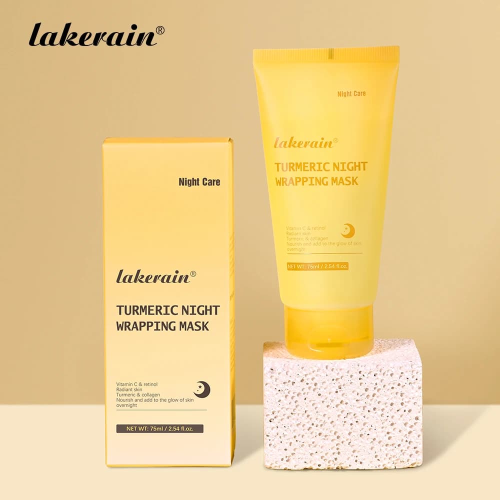Maschera Notturna al Collagene, Maschera Viso Coreana Rigenerante, Idratante e Illuminante per una Pelle Luminosa ed Elastica