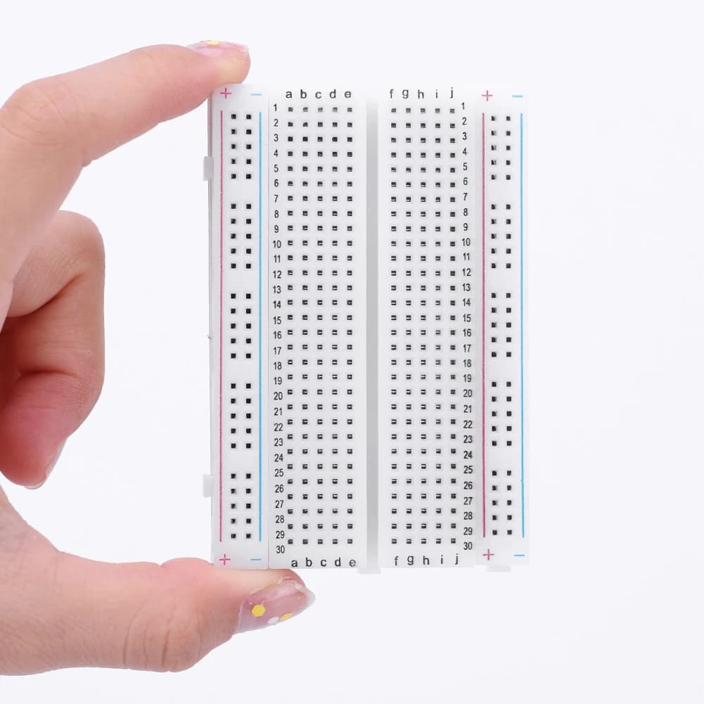 Mini DIY kit for 400 cravatte seamless breadboard circuit for universal testing