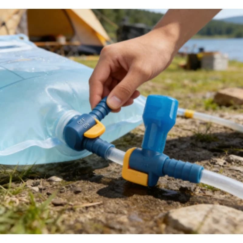 1 Piece Suction Valve for Sports Hydrating Bags with Switch, Beverage Bag