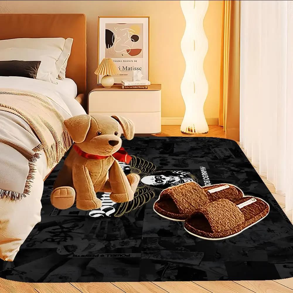 P-Powell P-Peralta Room Mats Anti-slip Absorb Water Long Strip Cushion Bedroon Mat Welcome Doormat