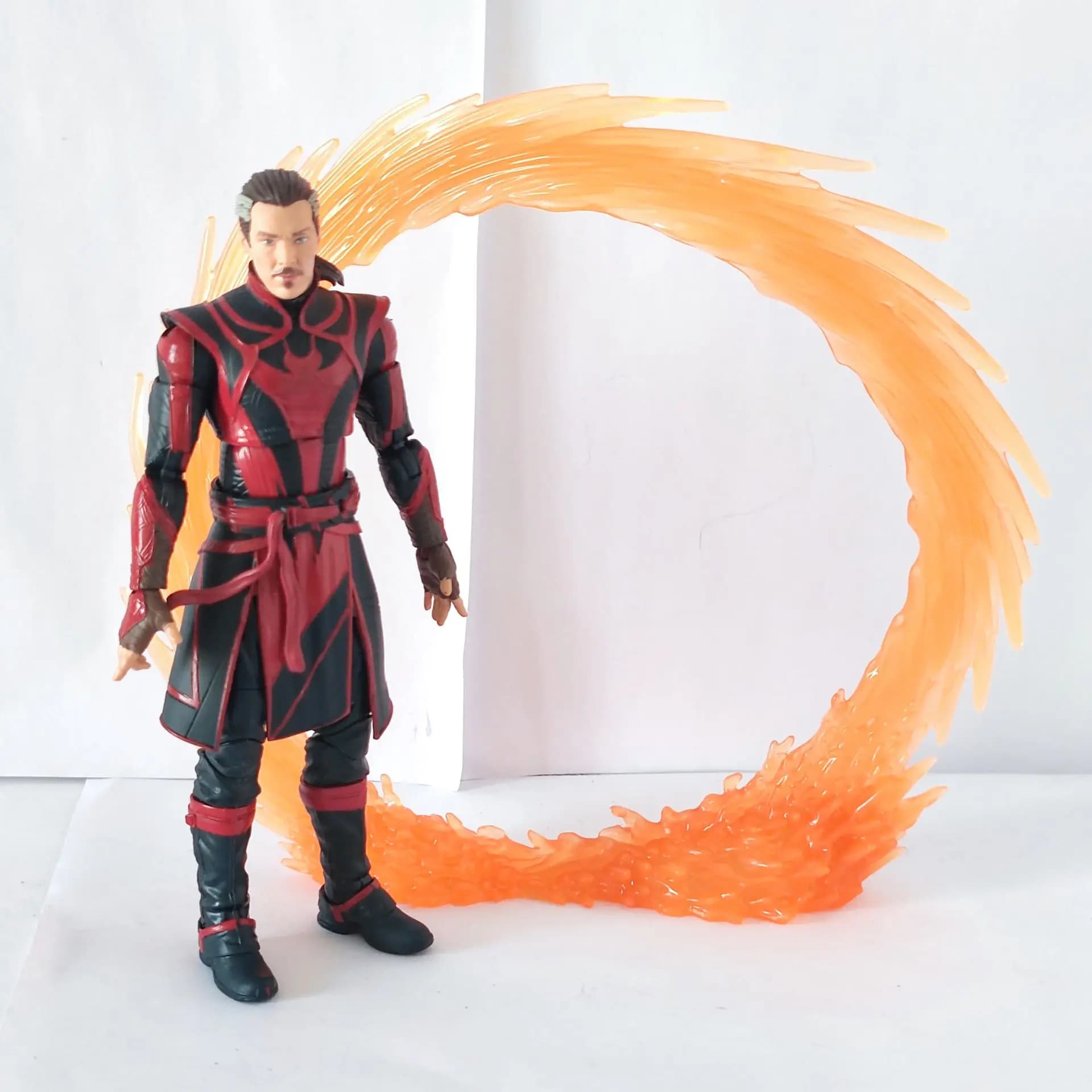 Marvel Legends The Defender Dr Strange Sling Ring Yellow Painting Layer Missing 6" Loose Action Figure