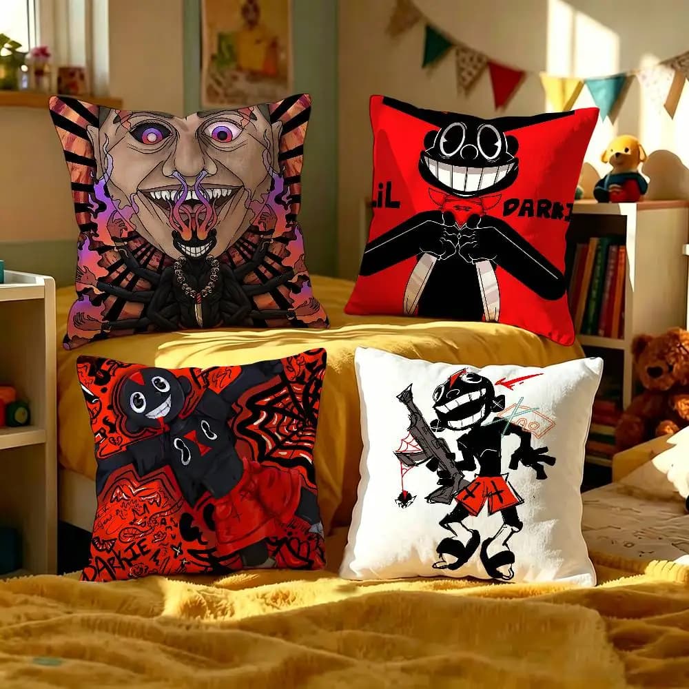 Rapper L-Lil D-Darkie Cushion Cover Decorative Pillow Sofa Home Decor Case Pillow Cases