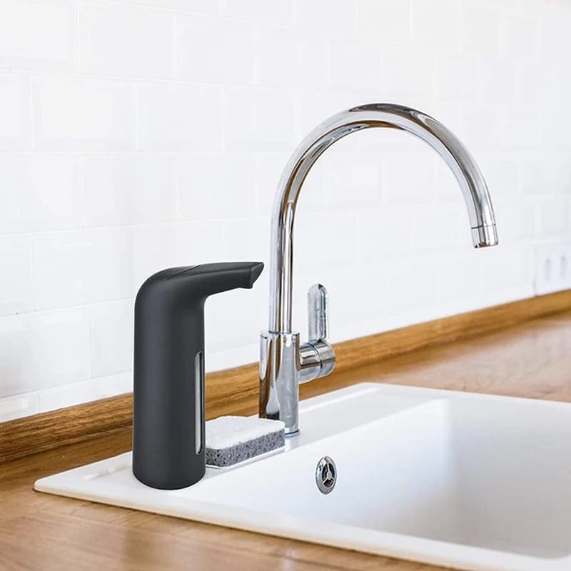 Dispenser di sapone schiumogeno per le mani, dispenser automatico di sapone touchless, dispenser di sapone automatico con sensore liquido per piatti per il bagno