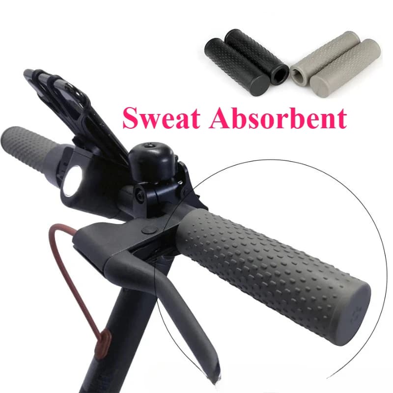 Coppia di Impugnature Antiscivolo in Silicone per Monopattino Xiaomi Mijia M365 Pro, Coperture Comfort per Manubrio, Accessori per Esterni, Ricambio