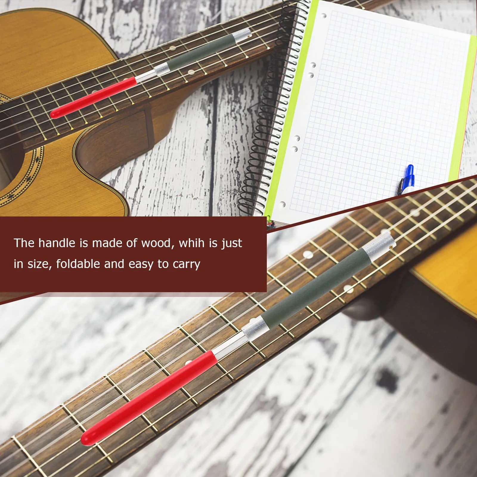 Guitar Fret File Tool Professional Grade for Acoustic Electric Guitar Bass Ukulele Fret Maintenance Wear Resistant Firm File