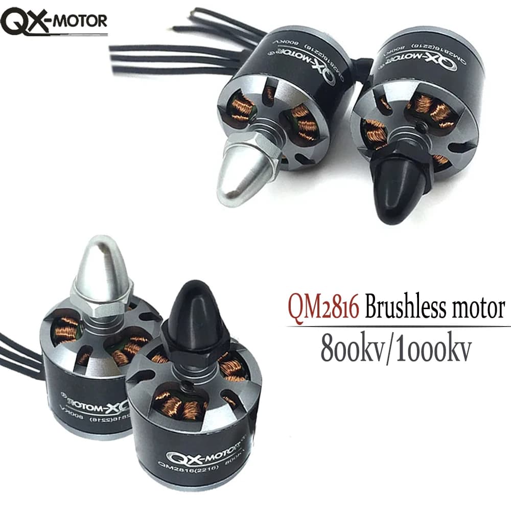 Motore Brushless QX-MOTOR 40A 3-4S e QM2816 2216 per Droni RC, Elicotteri e Parti per Velivoli ad Ala Fissa