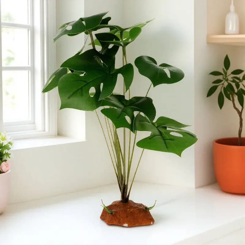 Decorative Plants for Terrari, Habitat for Reptiles, Aquariums, Resin Ornaments, Artificial Plants, Landscape Simulation