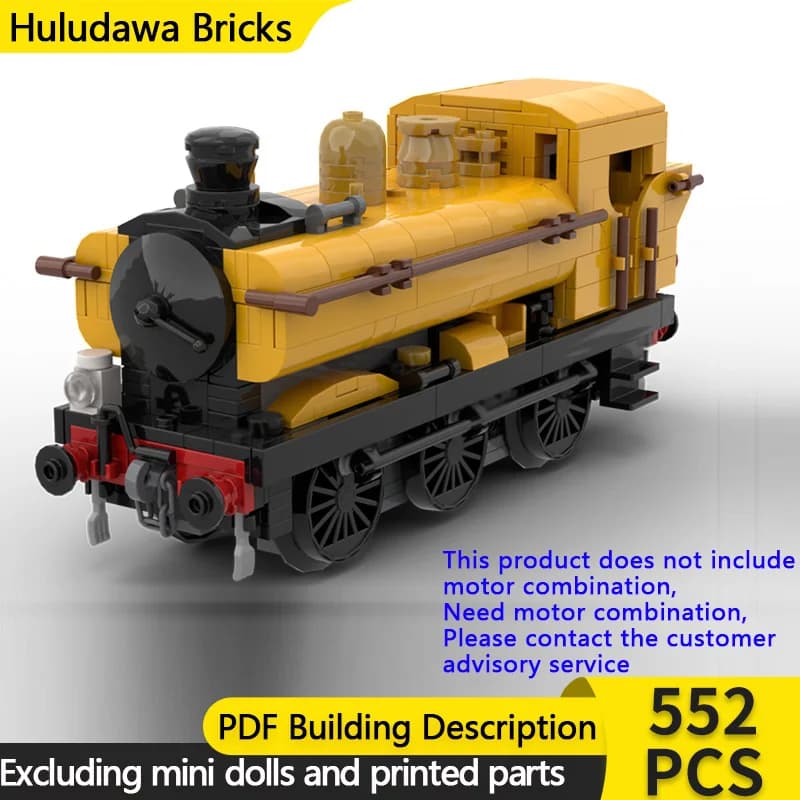 City Car Model MOC Building Bricks Railway 5700 Steam Locomotive Modular Technology Gifts Holiday Assemble Children Toys Suit