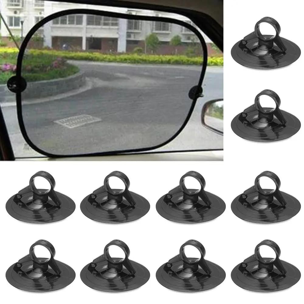 10PCS PVC Kitchen & Home Bathroom Supplies Wall Hanger Sucker Hook Suction Cup