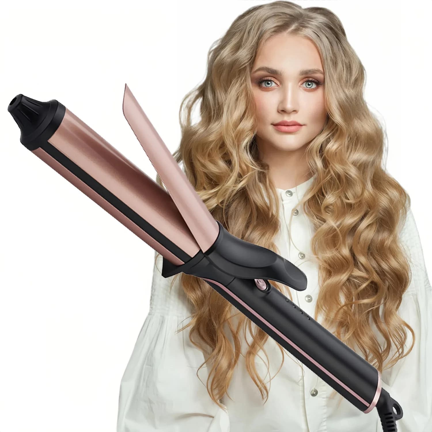 32 mm hair curling iron Pro Ceramic tormaline Curl Bacchetta Barile Ferro Riccio Bigodino for hair Rollers Styling tool