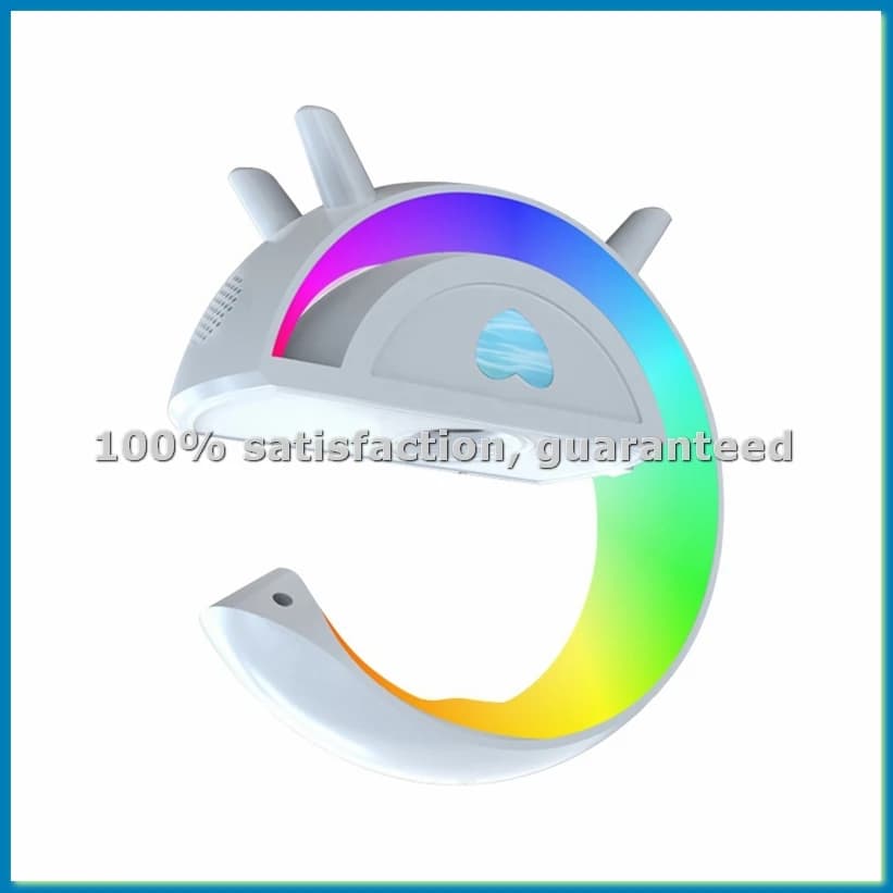 Umidificatore Anti-Aria da 350ml con Altoparlante Bluetooth 5.0 RGB per Casa e Ufficio - ABRM