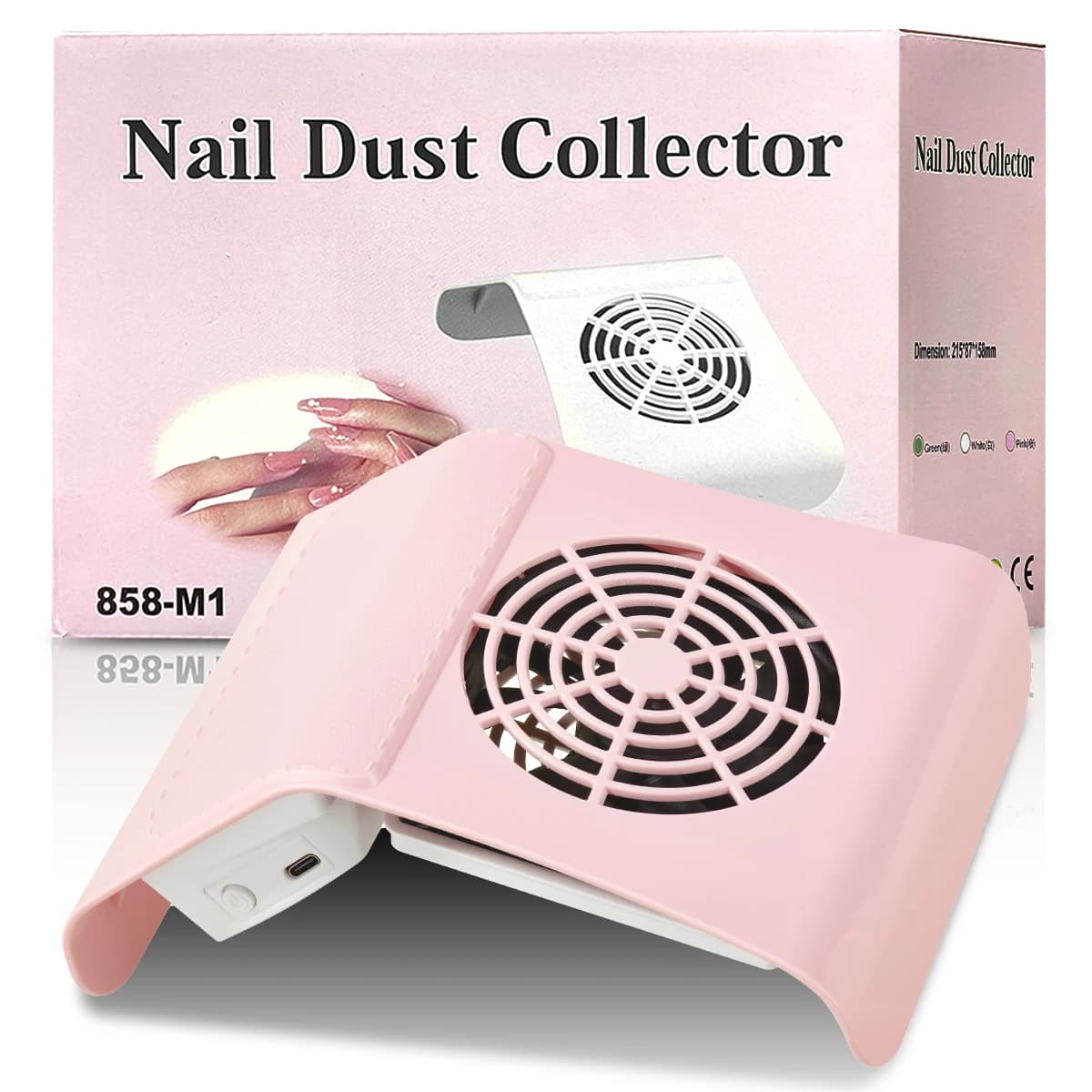 Professional nail vacuum cleaner Low noise nail vacuum cleaner Strong power tool for nail art Vacuum cleaner for beauty salon