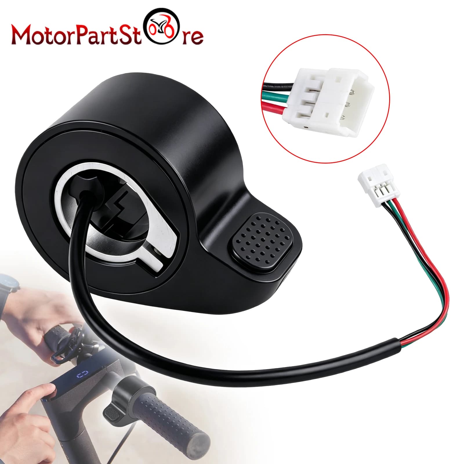 Electric Scooter Thumb Throttle Accelerator for Xiaomi M365 Pro 1S Mijia Electric Scooter Throttle Finger Trigger Gearshift Part