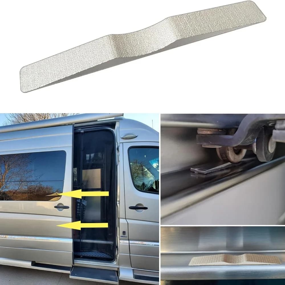 1PC Durevole Porta Scorrevole Arresto Per Camper Van Sprinter Fiat Ducato Ford Transit VW Crafter Durevole Tipo di Scatola Porta Auto Kit di Chiusura
