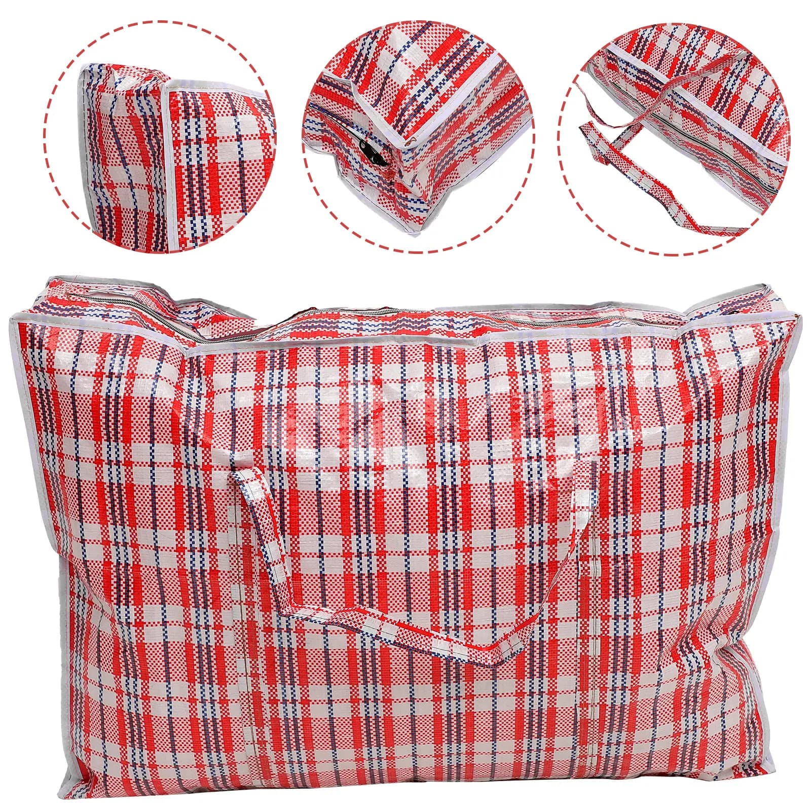 2Pcs Quilt Storage Bag Xl Comforter Bag Foldable Zipper Closure Thickened Polyester Laundry Storage Pouch for Blankets Clothes