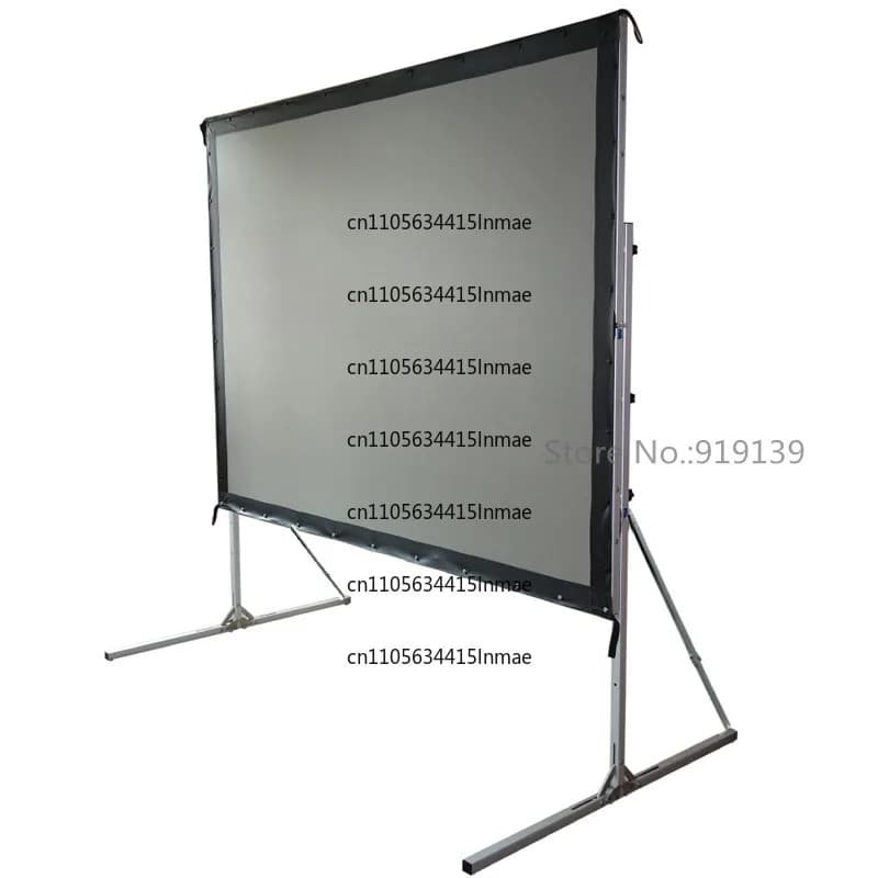 Carry Case for Outdoor Party Movie Display Quick Open HD Rear Projector Screen 200inch 16:9 Back View Projection Fabric