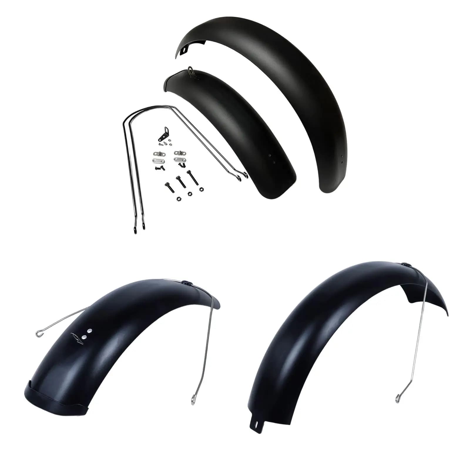 Parafango per bici protezione pratica della ruota di ricambio parafango per bici da 20 pollici x 5.0 pollici di larghezza 127mm Mountain Bike bici da strada