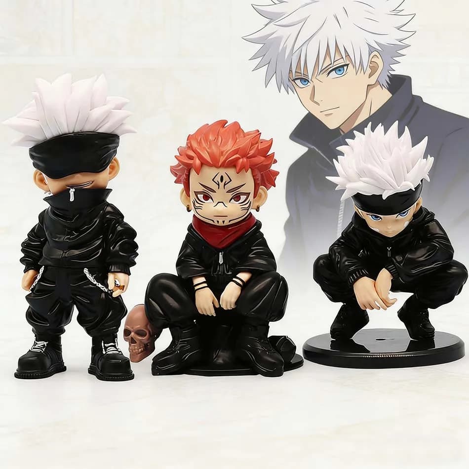 Figurina Anime Jujutsu Kaisen di Satoru Gojo, Action Figure del Signore delle Maledizioni Sukuna, Modellino da Collezione, Regalo