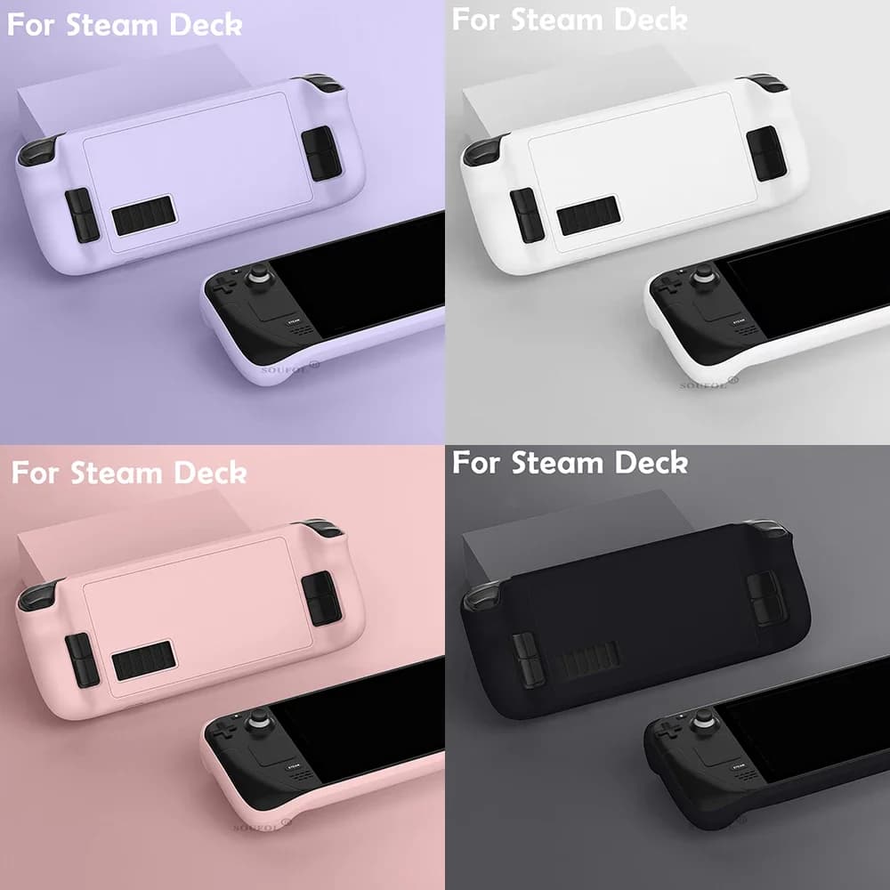 Nuova custodia protettiva per console di gioco Steam Deck Accessori per coperture protettive in silicone anticaduta Steam Host in silicone