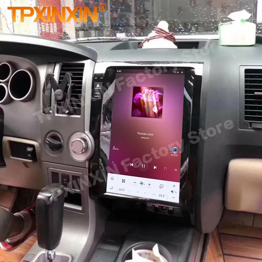 Qualcomm Android 13 For Toyota Tundra Sequoia 2007~ 2011 HD Screen Car Radio Receiver GPS Navigation Multimedia Player Head unit