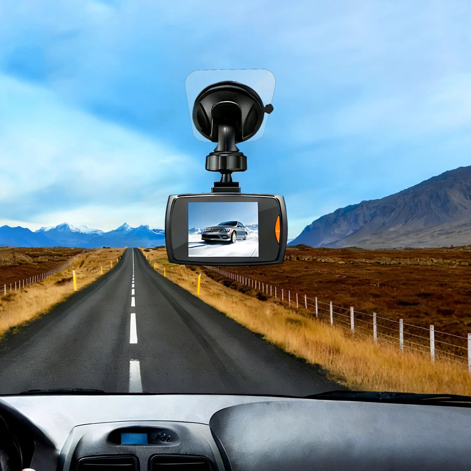 Protective Windscreen Film for Dashcam, Anti-scratch Transparent Static Sticker, Without Improper, Easy to Install