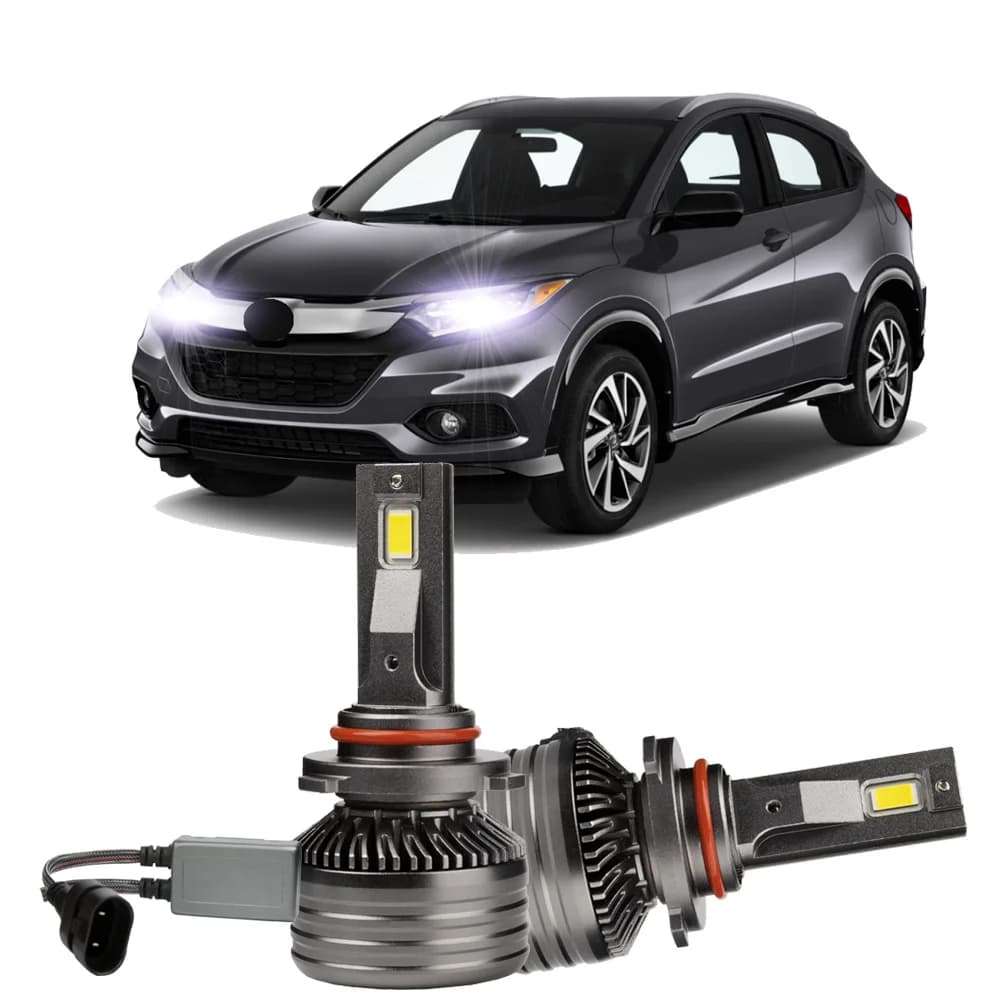 Lampadine per fari a LED per auto da 2 pezzi per Honda HR-V HRV 2019-2022 Canbus 6500K a fascio alto e basso