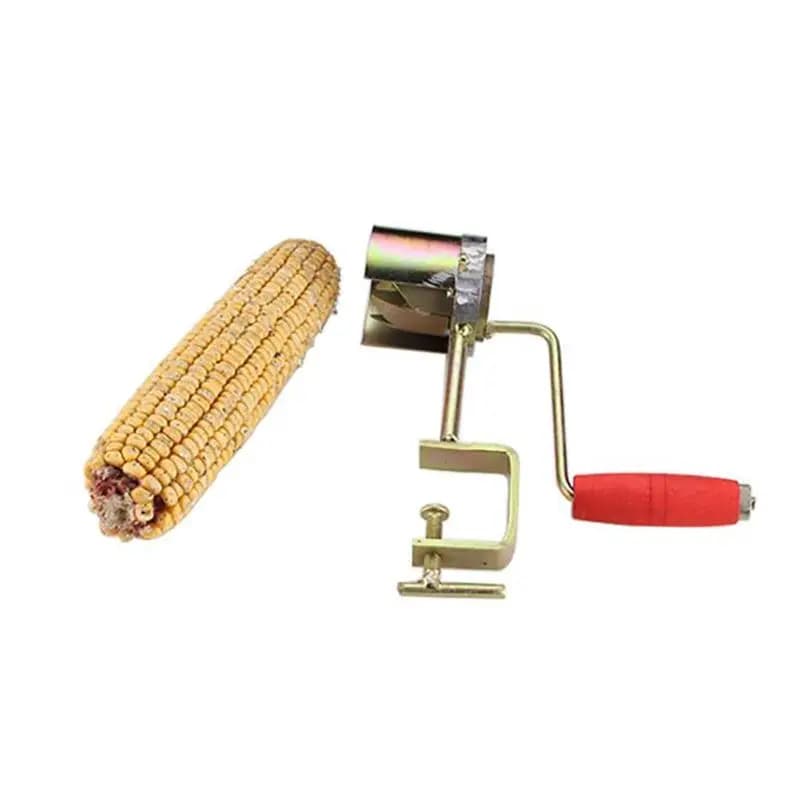 Creativo pialla a mano separatore di mais secco facile One Step mais Stripping rapido Kerneler Cut Peel trebbiatrice dispositivo per gadget da cucina